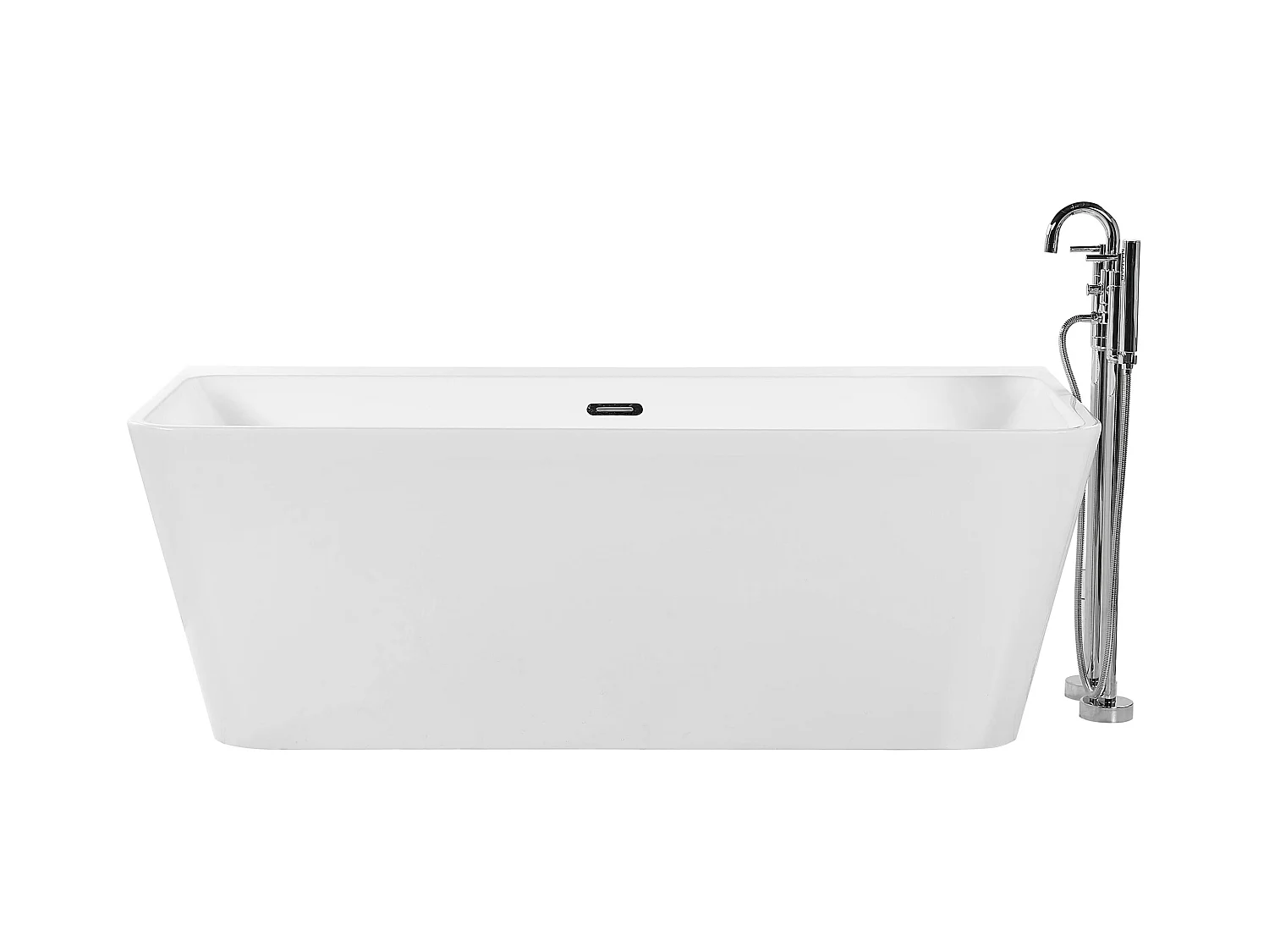 Badewanne HASSEL 170 x 80 cm Weiss