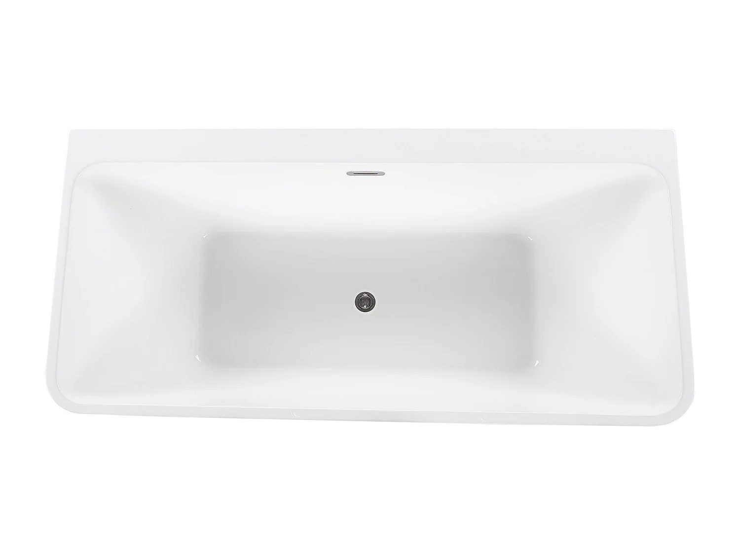 Badewanne HASSEL 170 x 80 cm Weiss