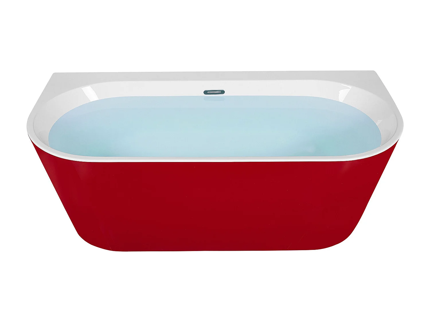 Badkuip HARVEY 170 x 80 cm Rood