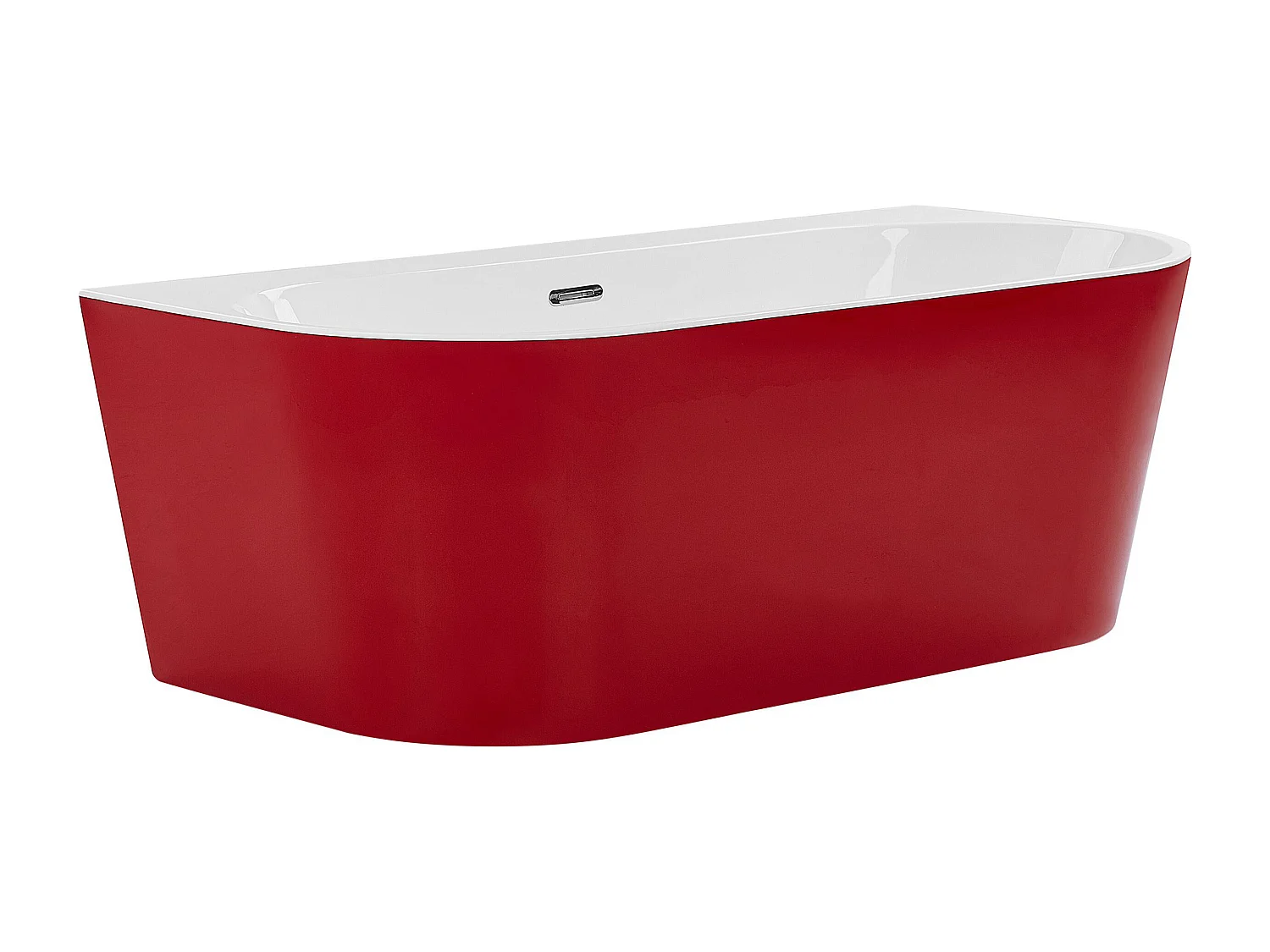 Badkuip HARVEY 170 x 80 cm Rood