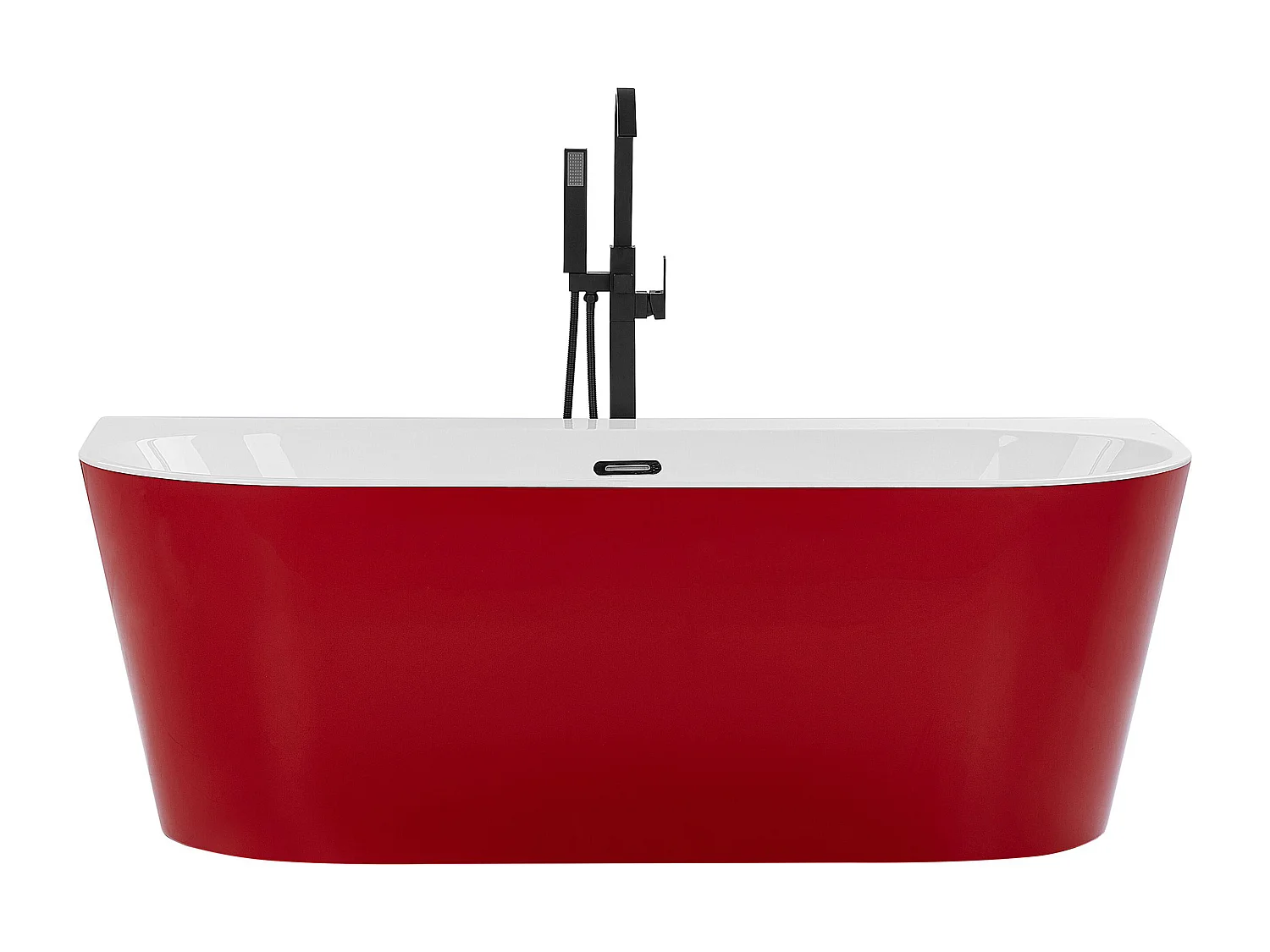 Badkuip HARVEY 170 x 80 cm Rood