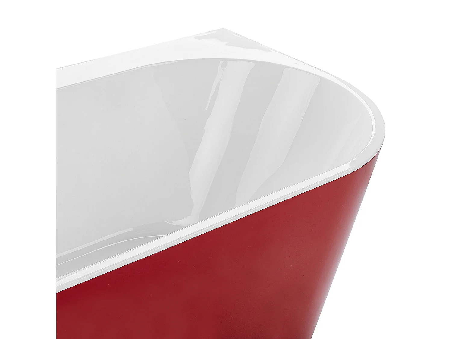 Badkuip HARVEY 170 x 80 cm Rood