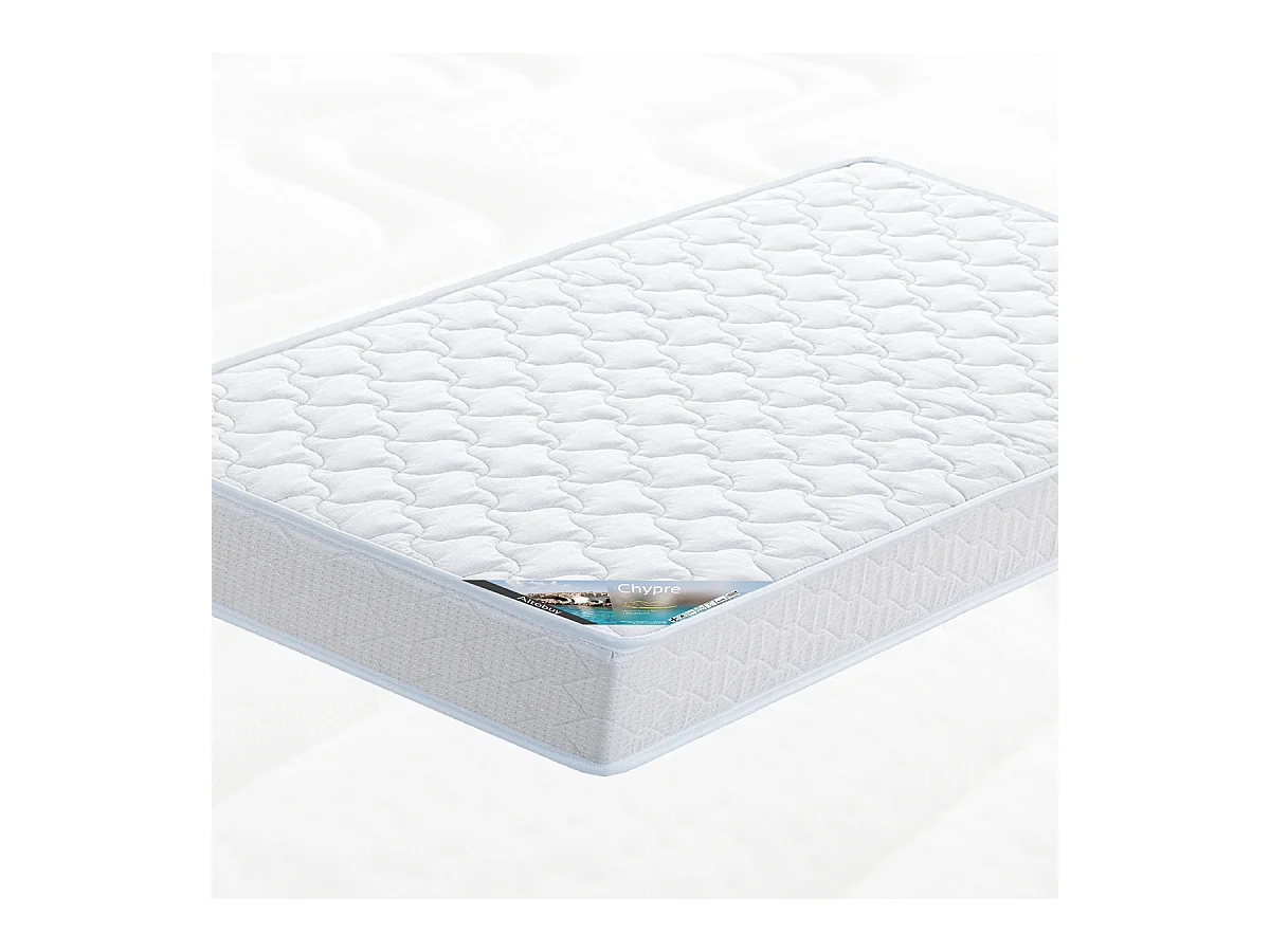 CHYPRE - Matelas Mousse 120x190cm Epaisseur 16cm