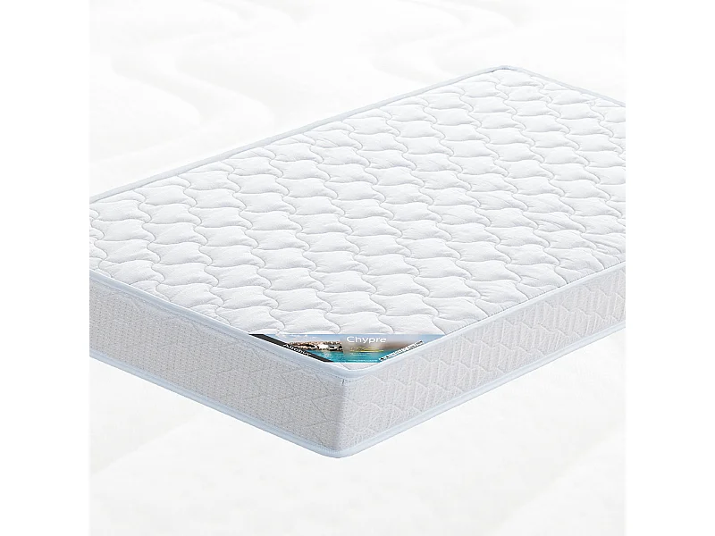 CHYPRE - Matelas Mousse 90x190cm Epaisseur 16cm