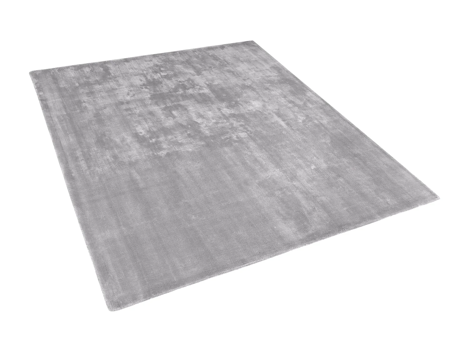 Tapis GESI II Gris clair 200 x 200 cm Soie artificielle