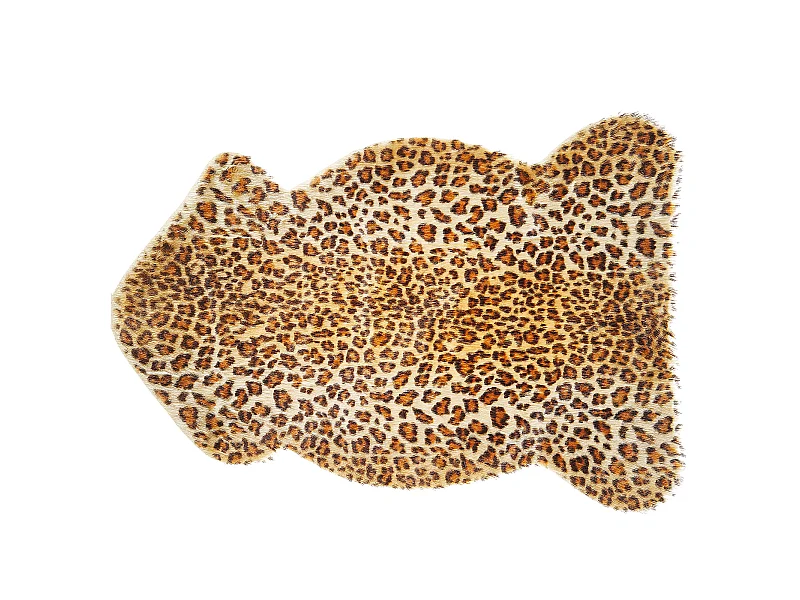 Vloerkleed luipaardprint 90 x 60 cm NAMBUNG