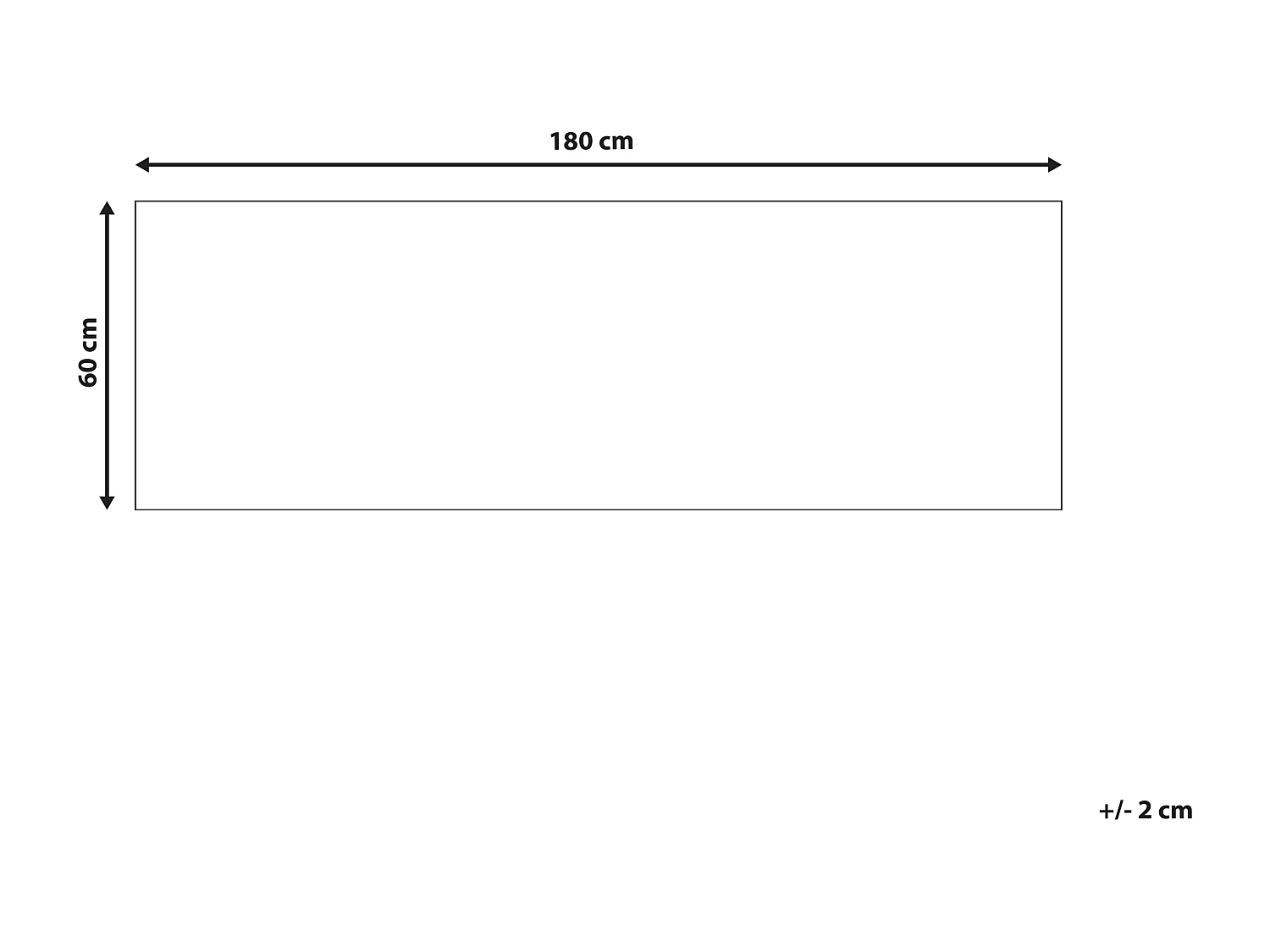 Vloerkleed katoen taupe/grijs 60 x 180 cm BEYKOZ