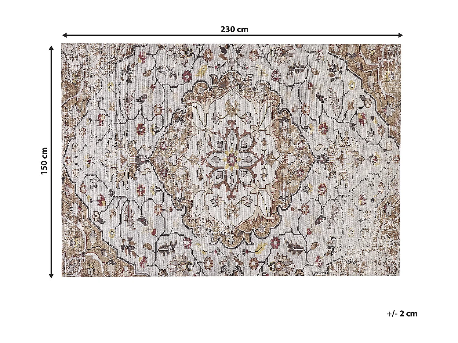Tapis KATTAKKADA Beige 150 x 230 cm