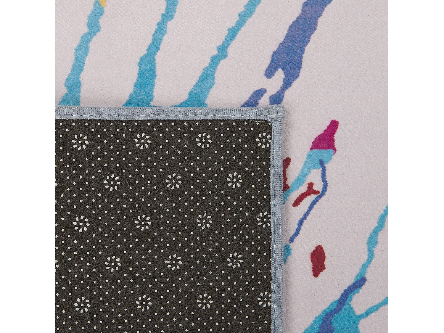 Vloerkleed polyester meerkleurig 140 x 200 cm KARABUK