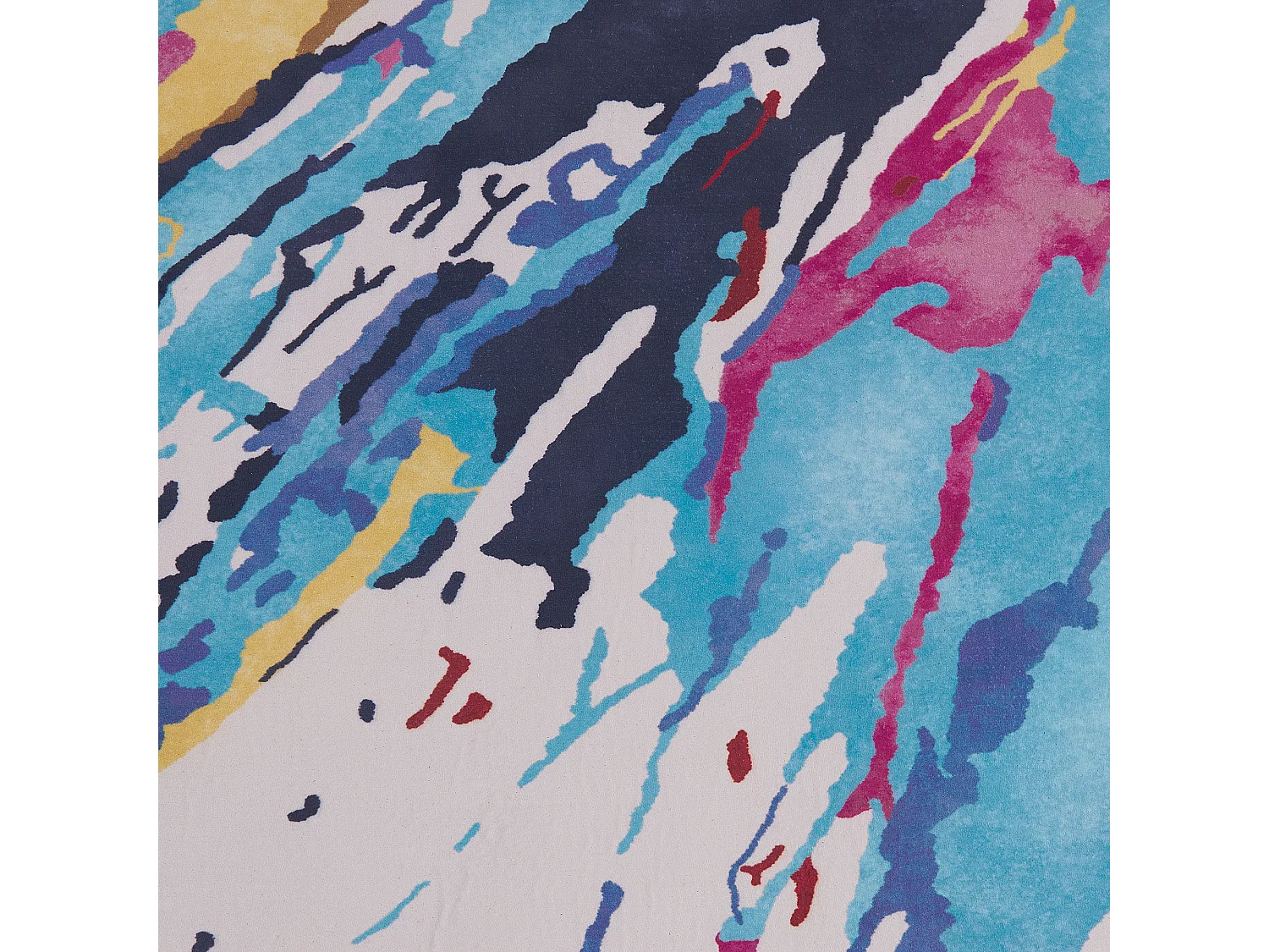 Vloerkleed polyester meerkleurig 140 x 200 cm KARABUK