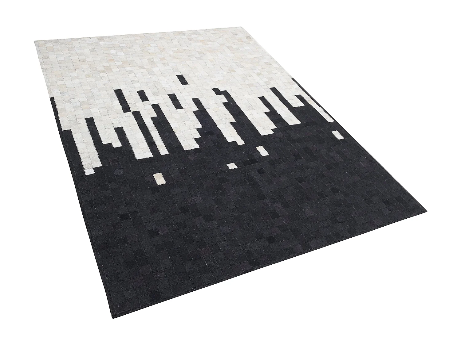 Tapis BOLU Noir 160 x 230 cm Cuir