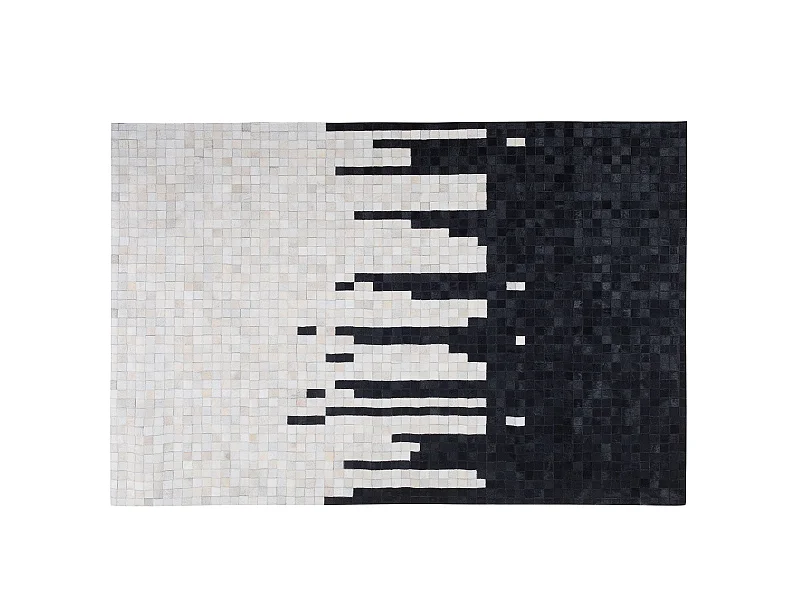 Tapis BOLU Noir 160 x 230 cm Cuir