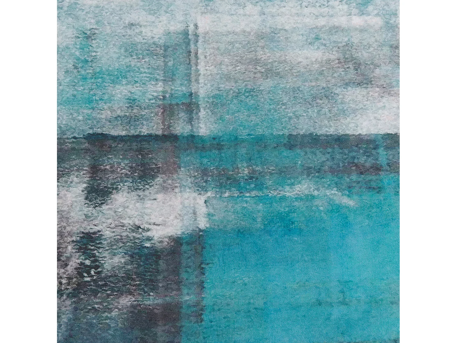Tapis bleu 80 x 150 cm TRABZON