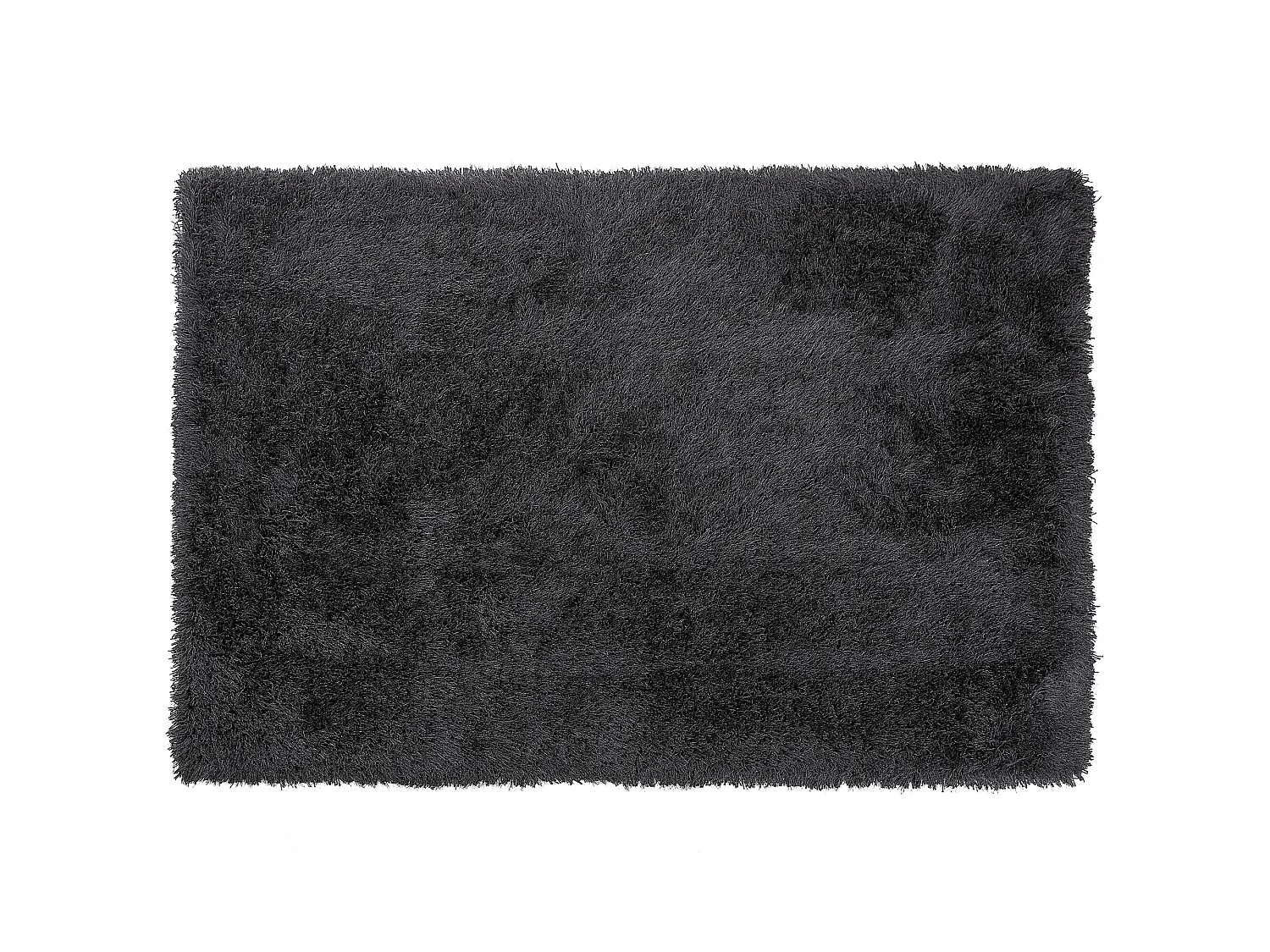 Teppich schwarz 160 x 230 cm Shaggy CIDE