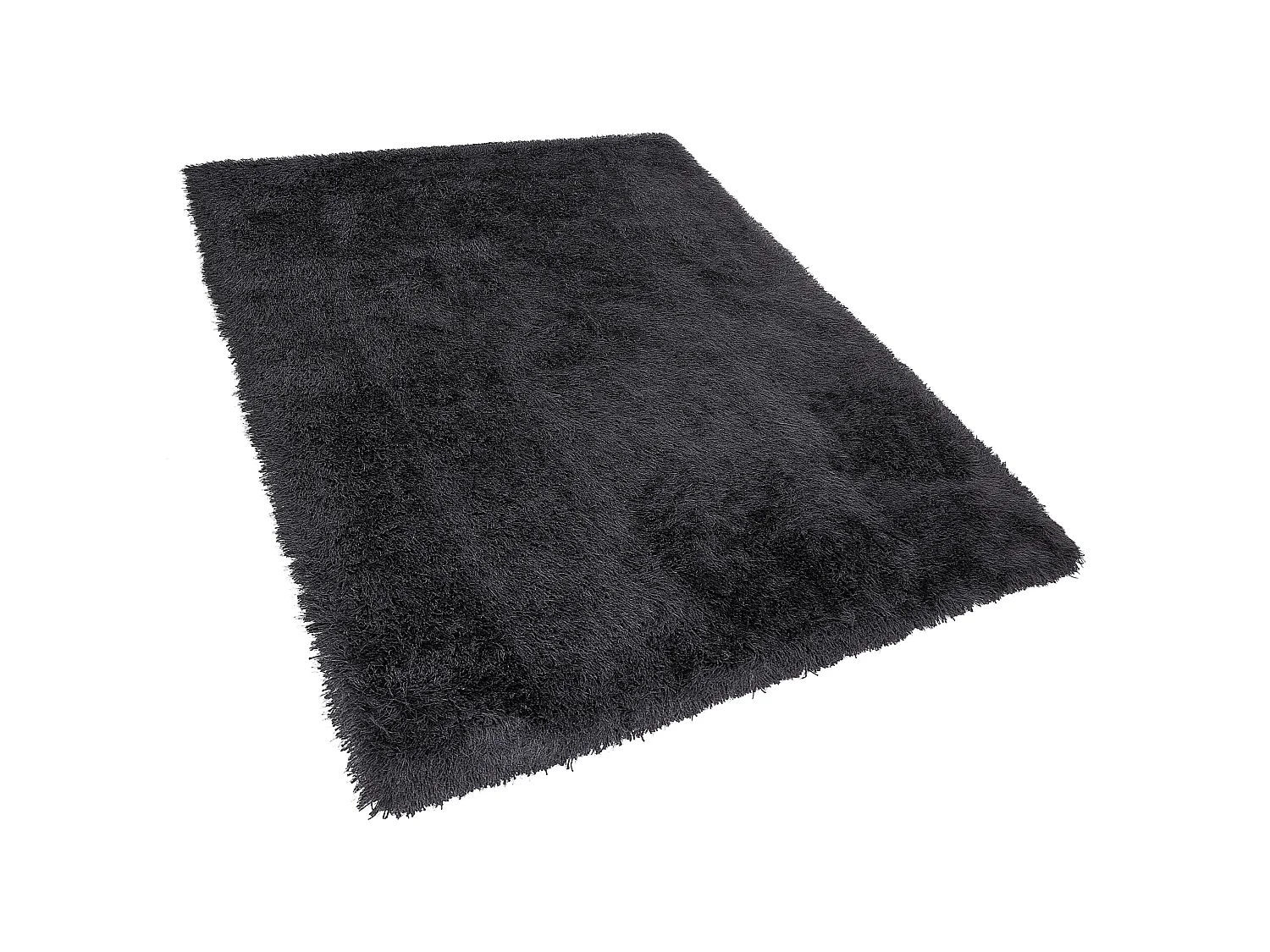 Teppich schwarz 160 x 230 cm Shaggy CIDE