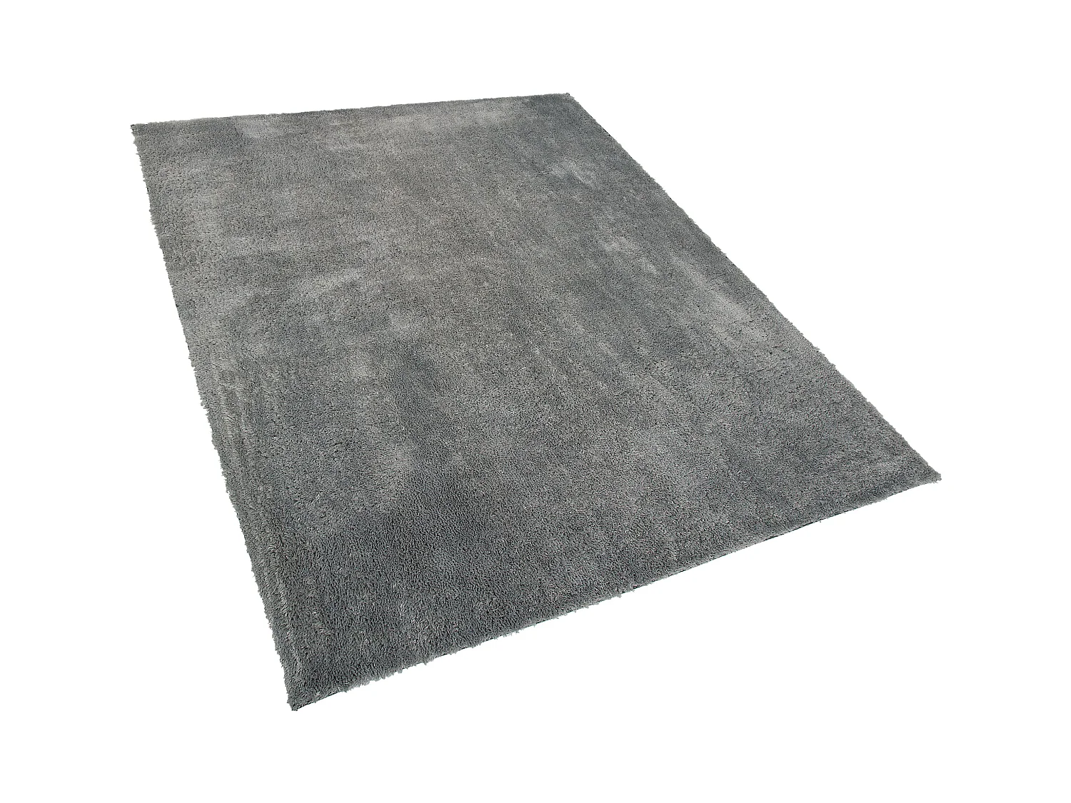 Vloerkleed polyester lichtgrijs 140 x 200 cm EVREN