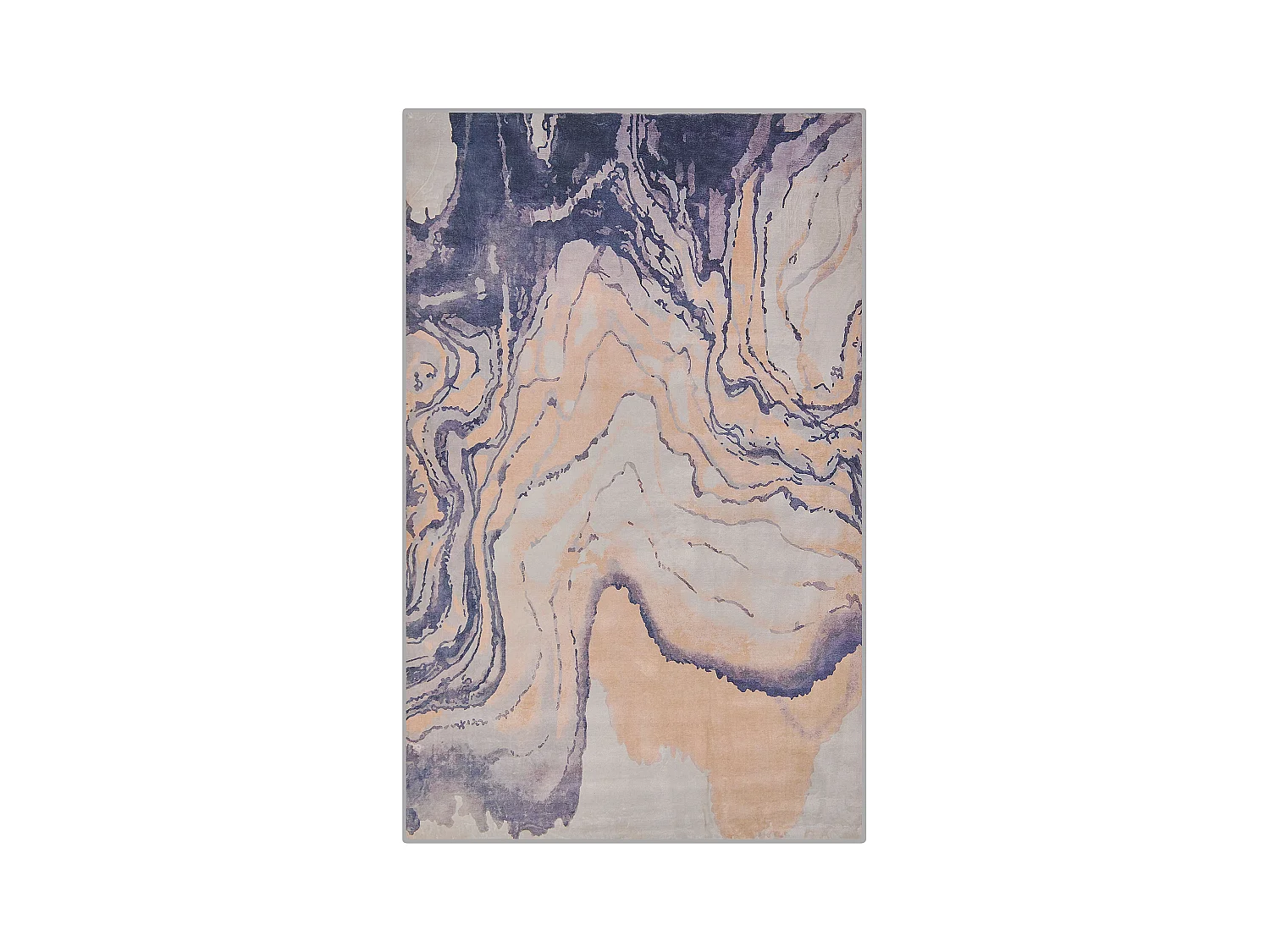 Tapis GEBZE Bleu 140 x 200 cm