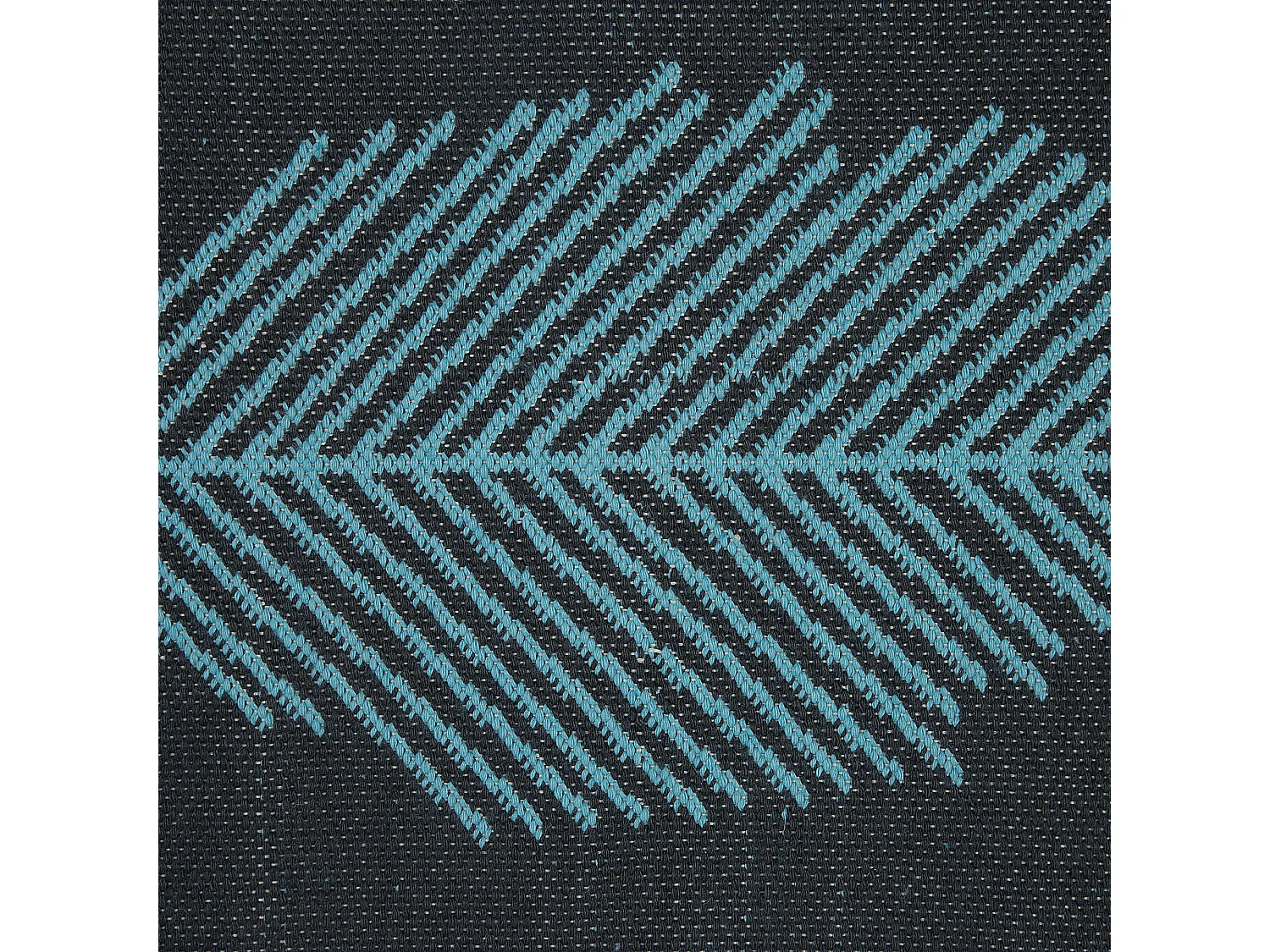 Tapis d'extérieur MEZRA Noir 140 x 200 cm Réversible