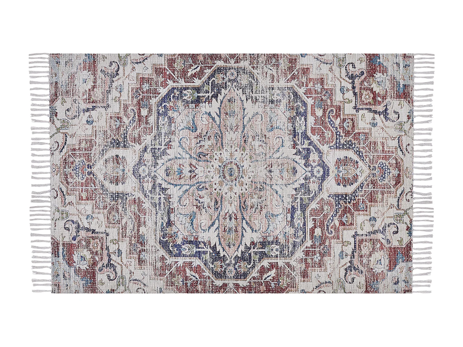 Vloerkleed polyester meerkleurig 140 x 200 cm KELKIT