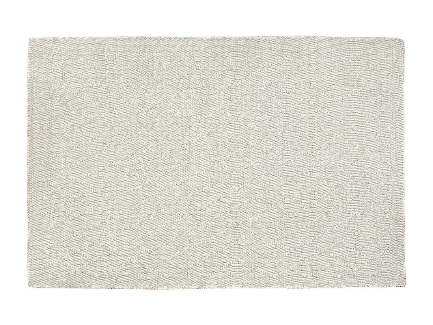 Tapis ERZIN Blanc cassé 140 x 200 cm Laine