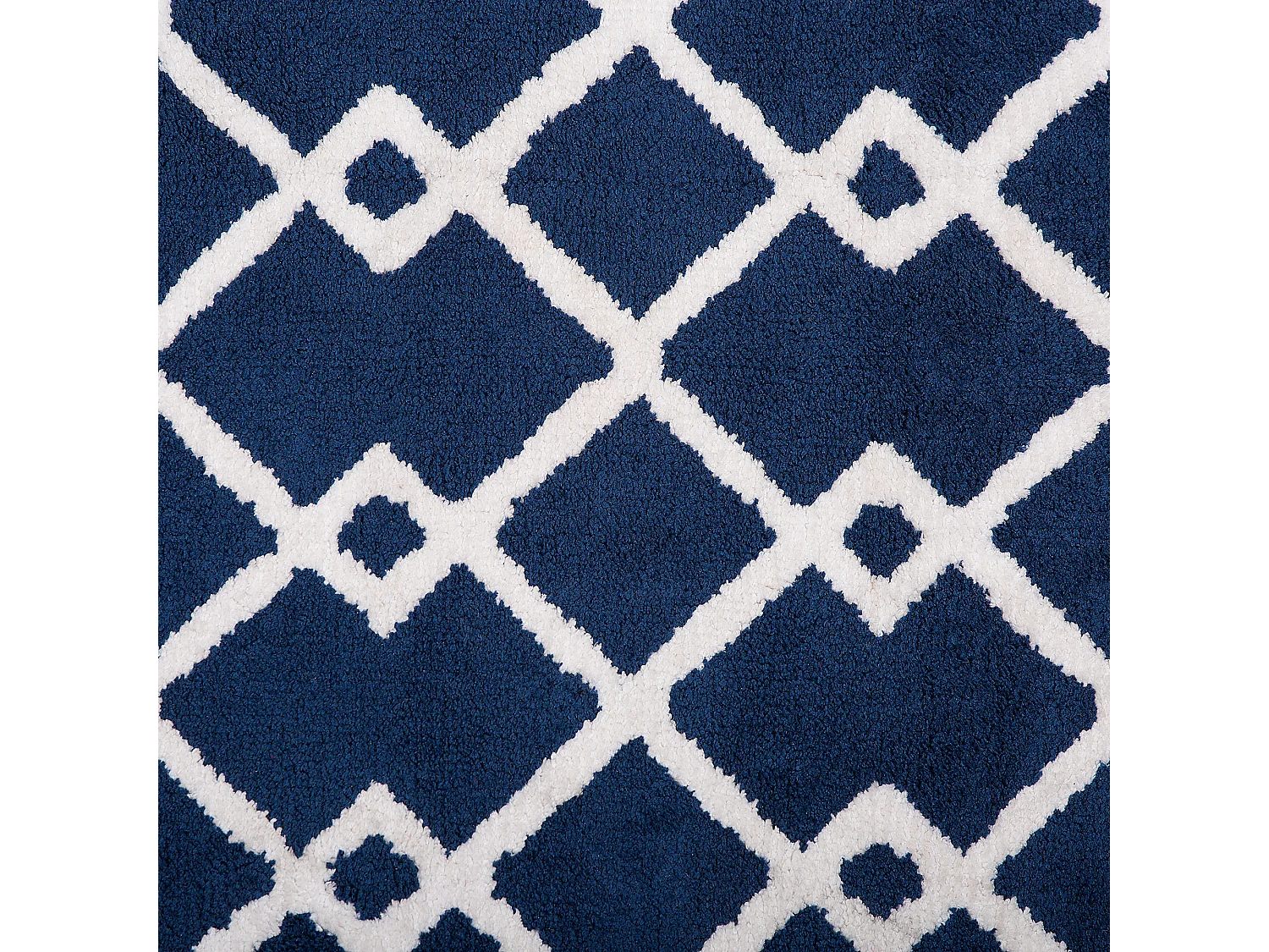 Tappeto a pelo corto blu 140x200cm SERRES