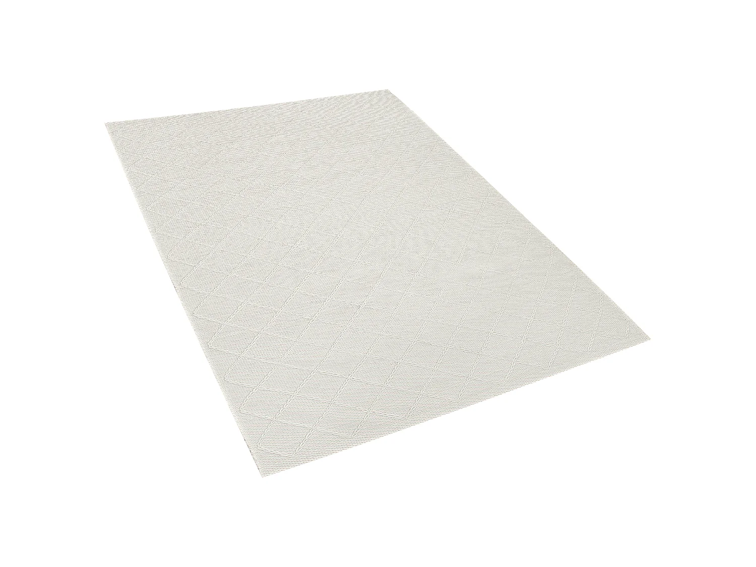 Tapis blanc en laine 160 x 230 cm ELLEK
