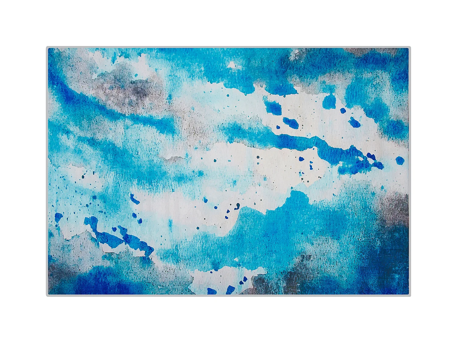 Tapis BOZAT Bleu 140 x 200 cm