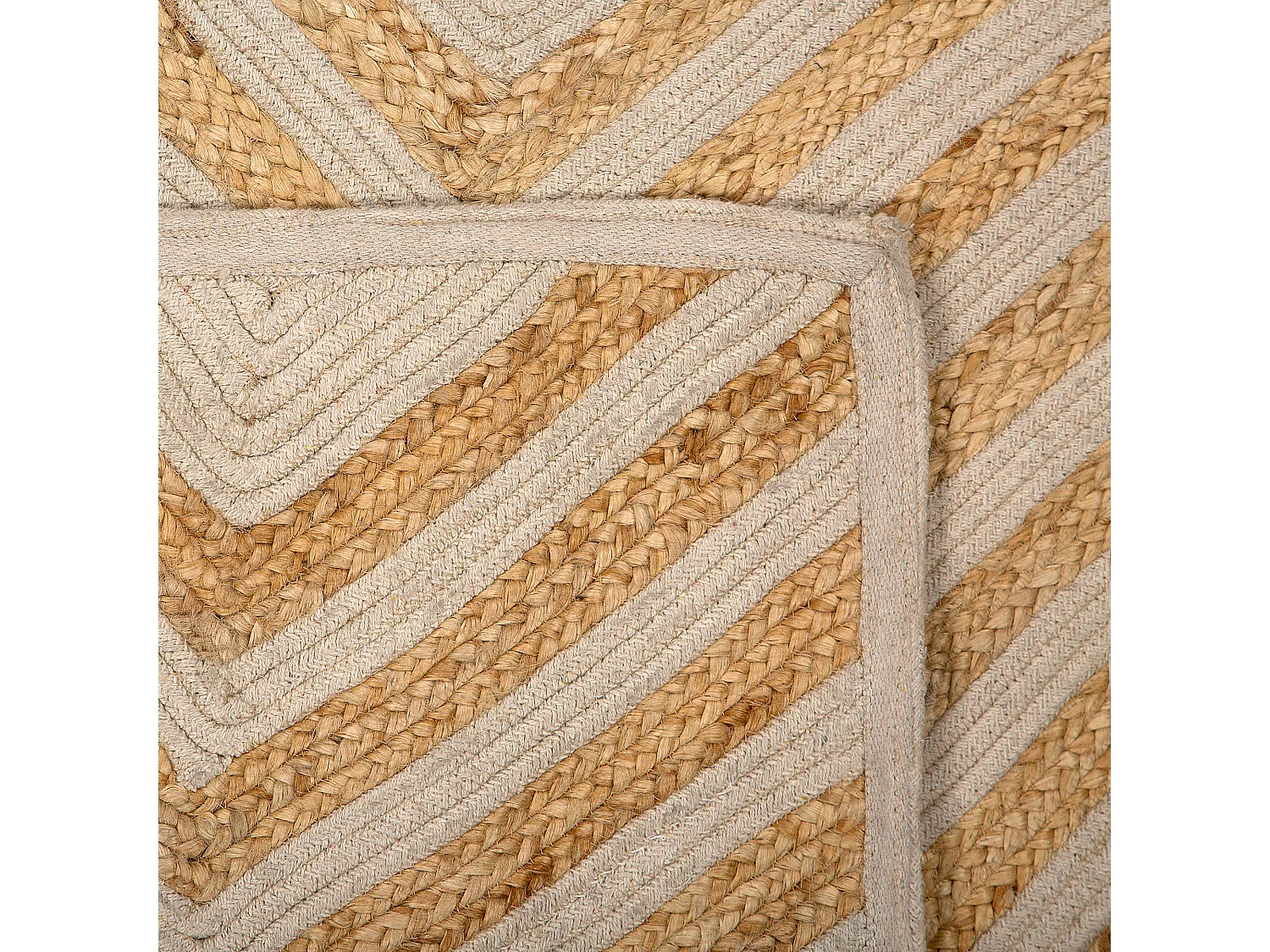 Alfombra PIRLI 140 x 200 cm Yute Beige