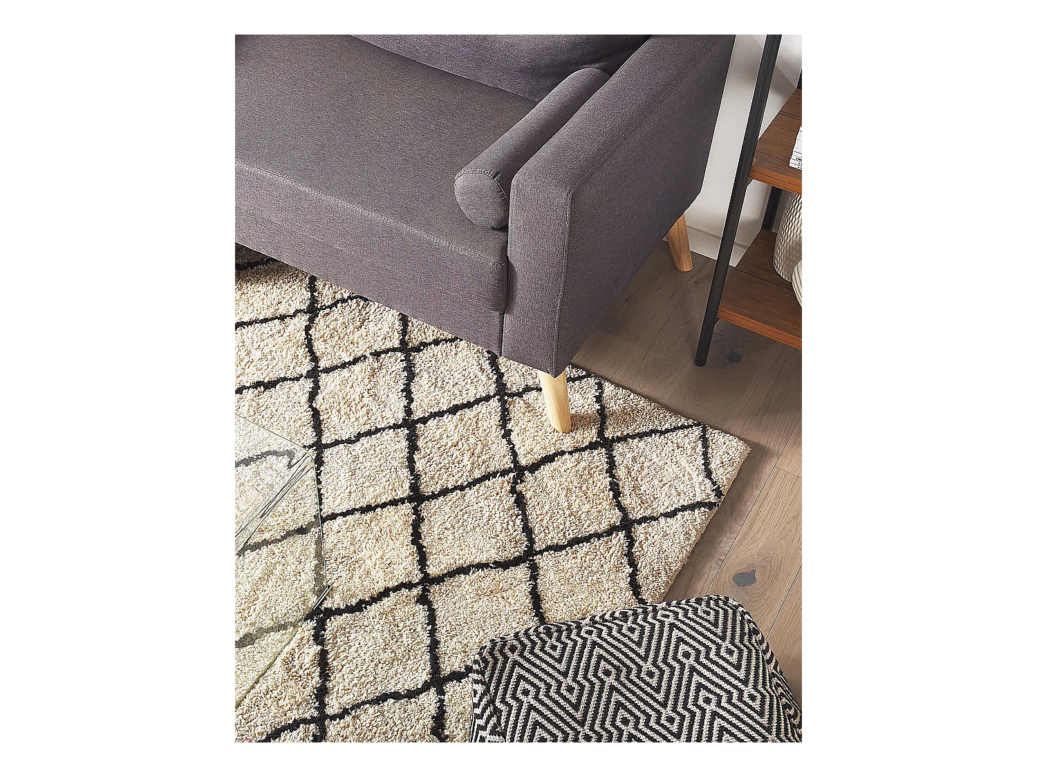 Tapis MIDYAT Beige 140 x 200 cm