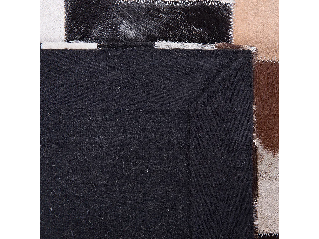 Tappeto rettangolare in pelle 160 x 230 cm CESME