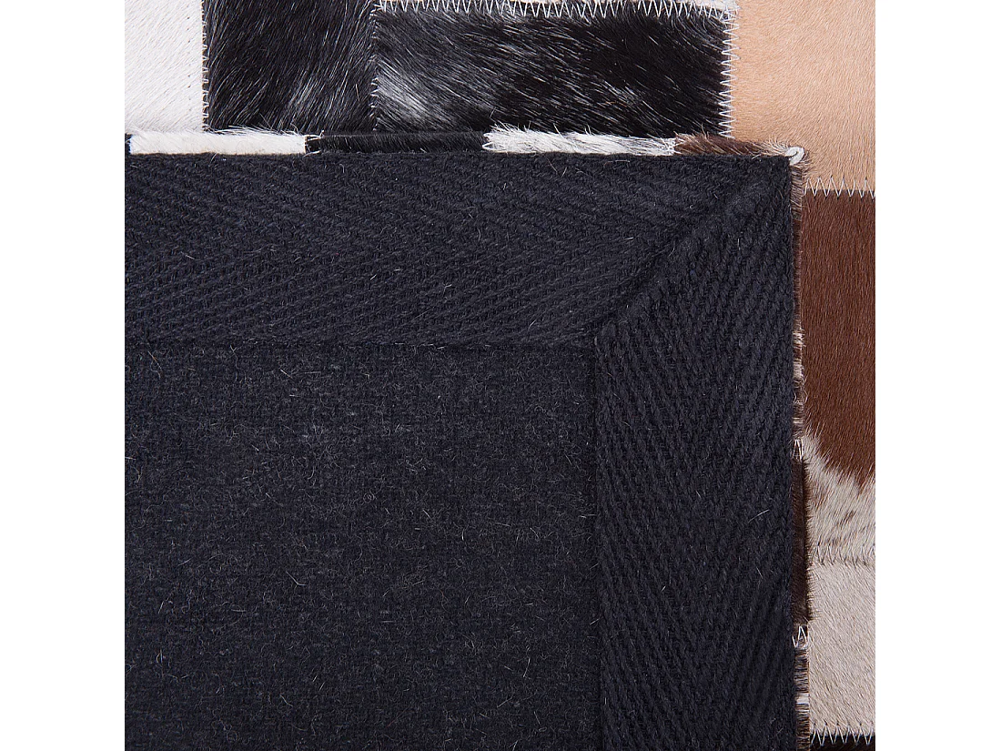 Tapis CESME 160 x 230 cm Cuir Multicolore