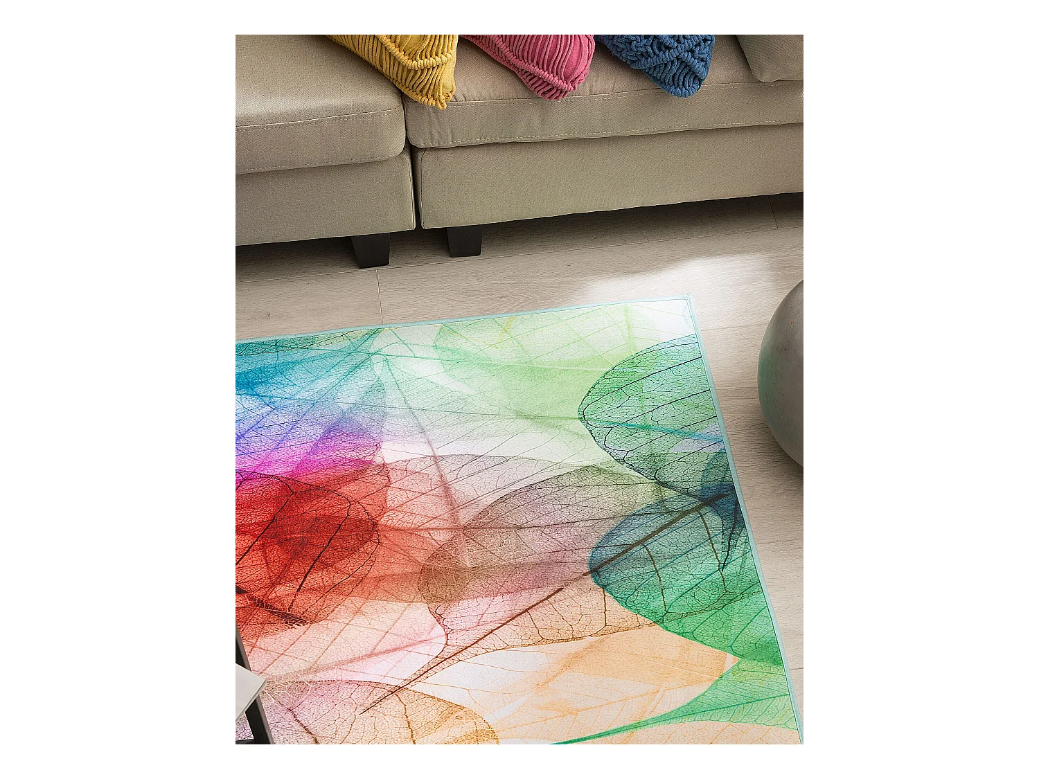 Tappeto a pelo corto multicolore 80 x 150 cm ANTAKYA