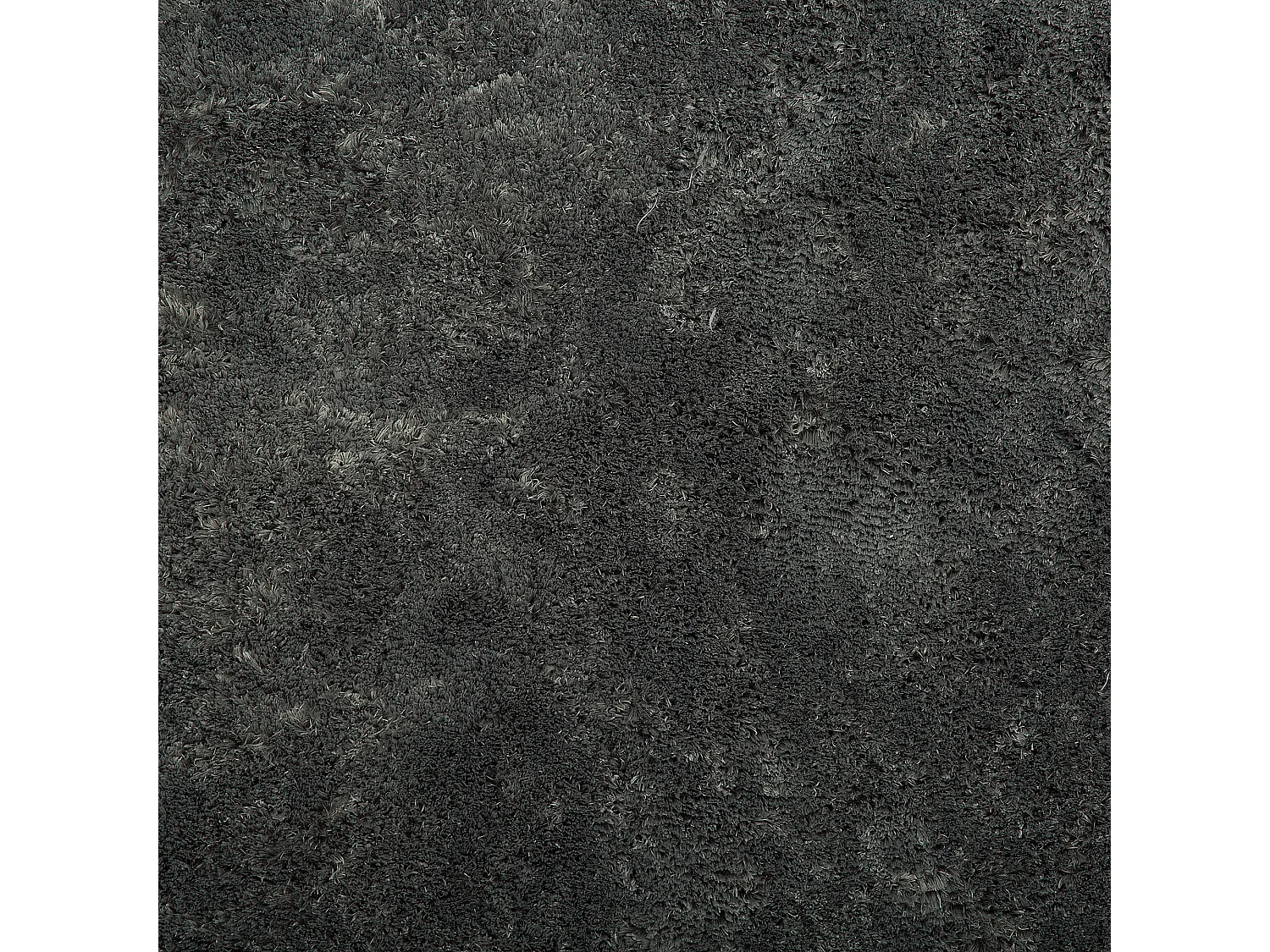 Teppich dunkelgrau 200 x 200 cm Shaggy EVREN