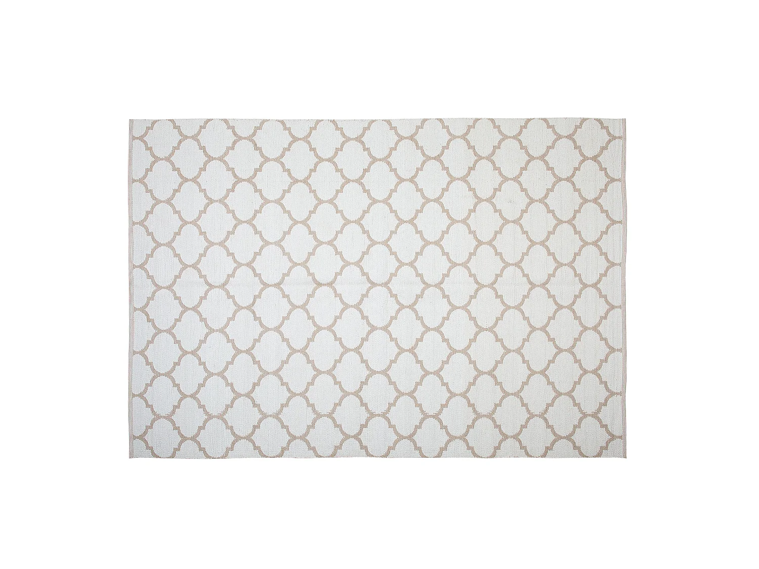 Tapis d'extérieur AKSU Beige 140 x 200 cm Réversible
