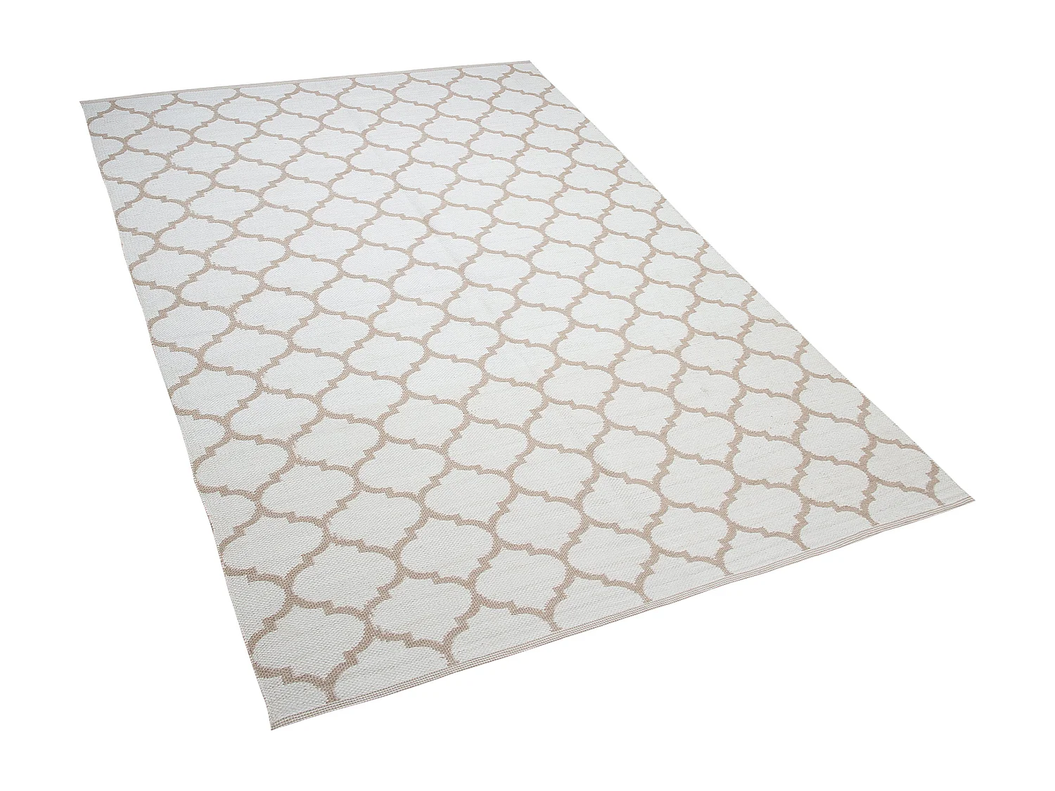 Tuintapijt AKSU 140 x 200 cm Beige Dubbelzijdig