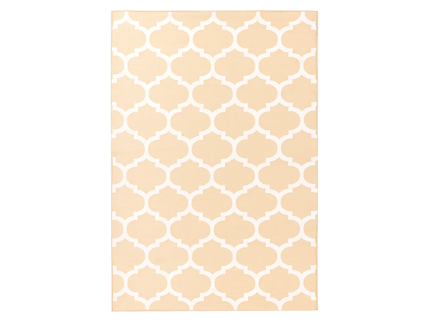 Outdoor Rug AKSU Beige 140 x 200 cm Reversible