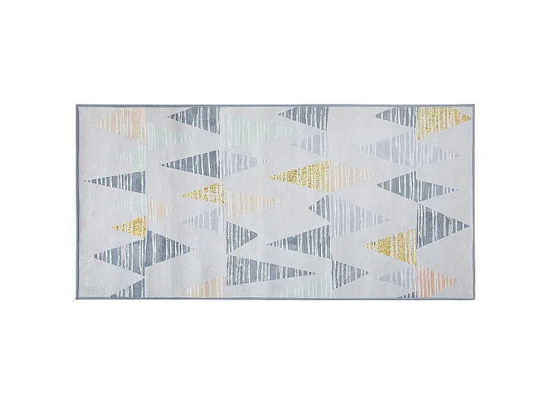 Tapis YAYLA Gris 80 x 150 cm