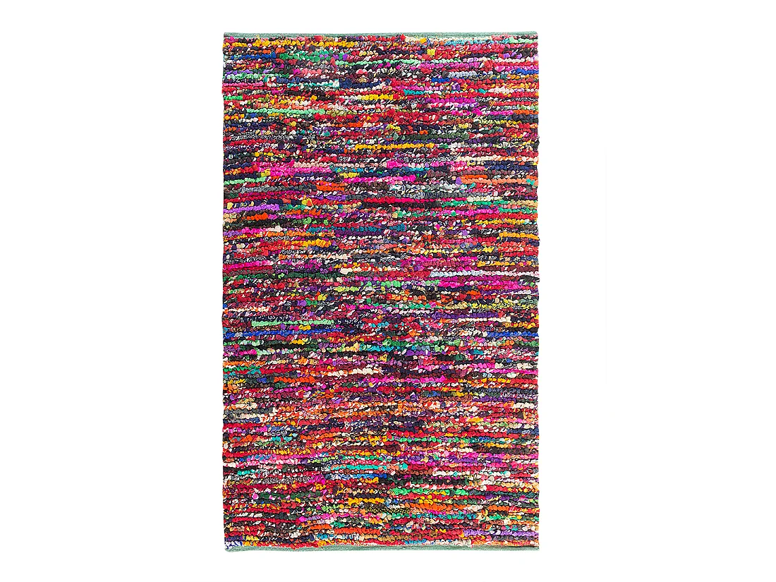 Tapis bariolé 140 x 200 cm multicolore BAFRA