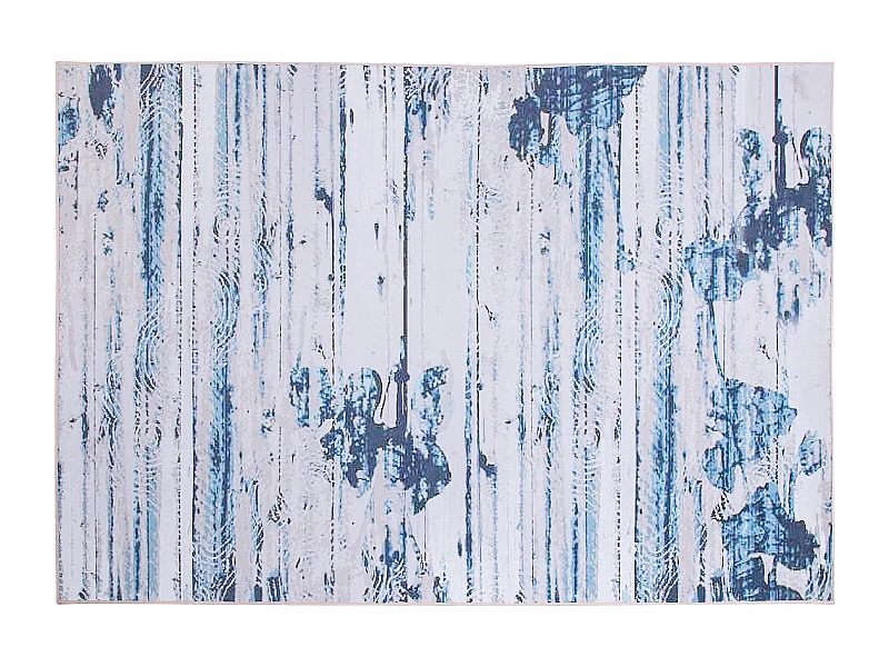 Alfombra azul/beige 160 x 230 cm BURDUR