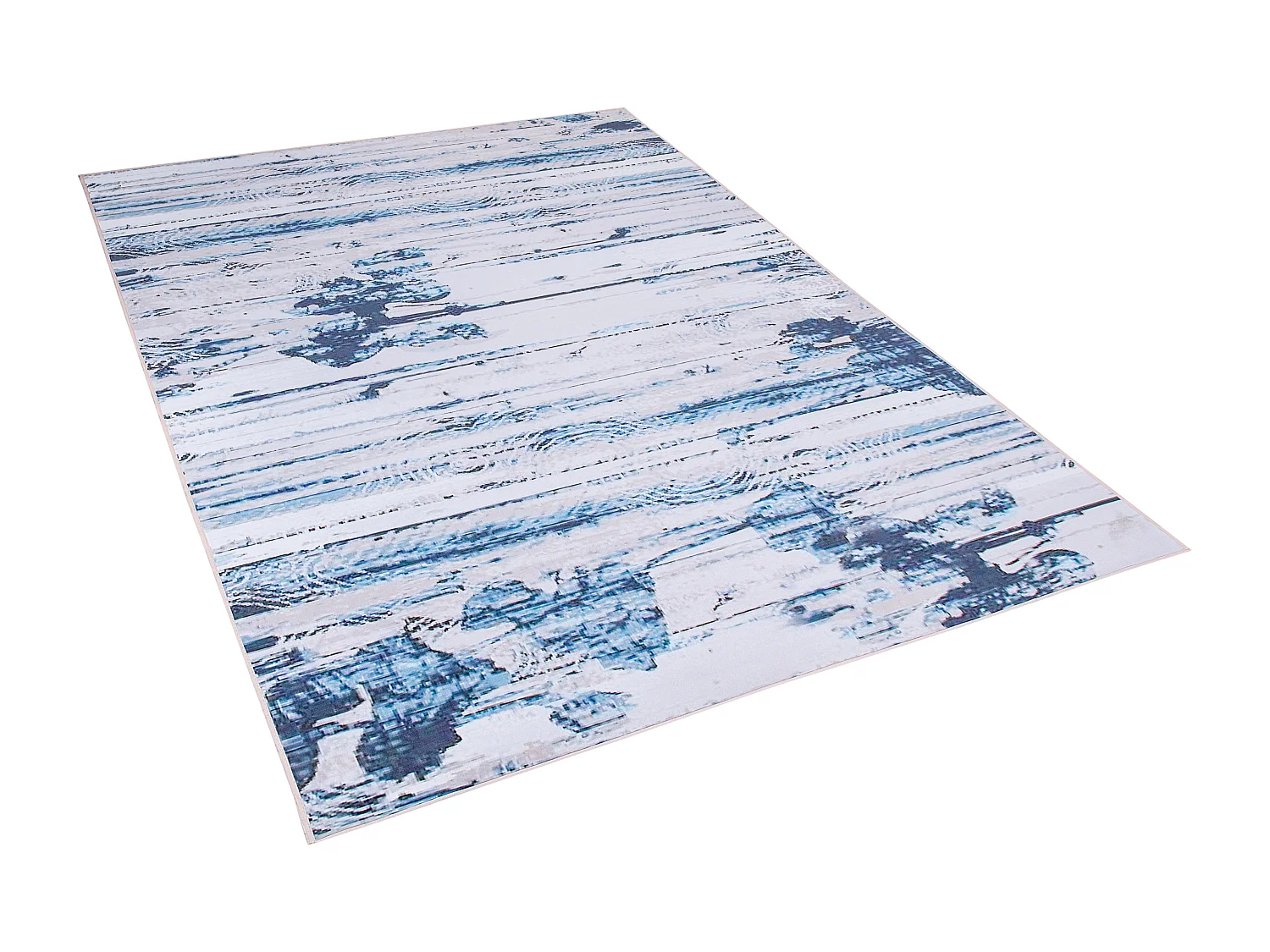 Vloerkleed polyester blauw 160 x 230 cm BURDUR