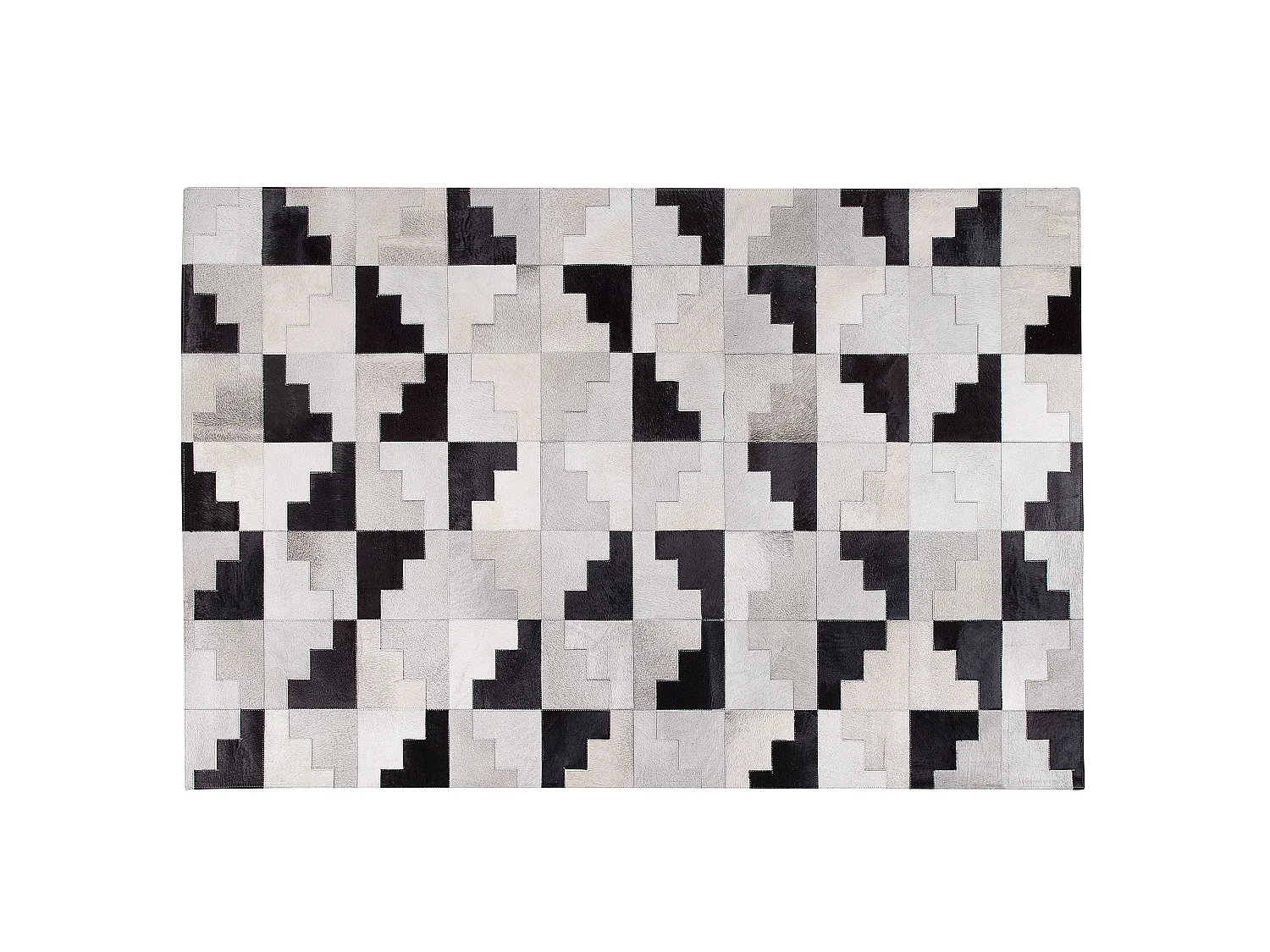 Tapis EFIRLI Gris 140 x 200 cm Cuir