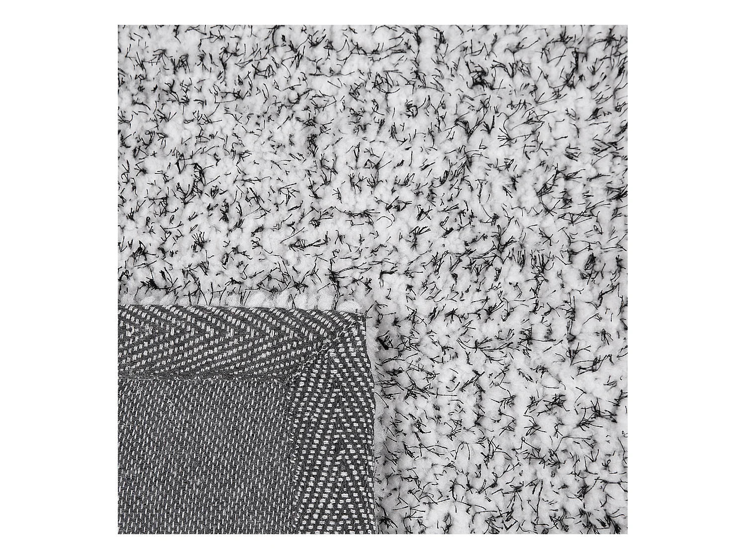 Vloerkleed polyester grijs gemêleerd 200 x 300 cm DEMRE