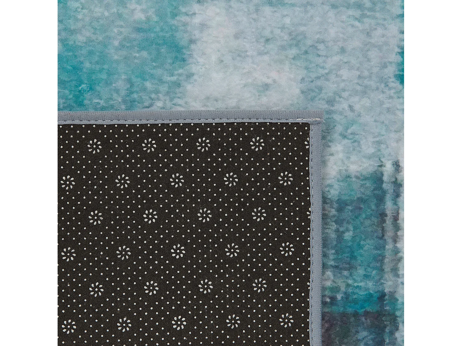 Vloerkleed polyester blauw 160 x 230 cm TRABZON