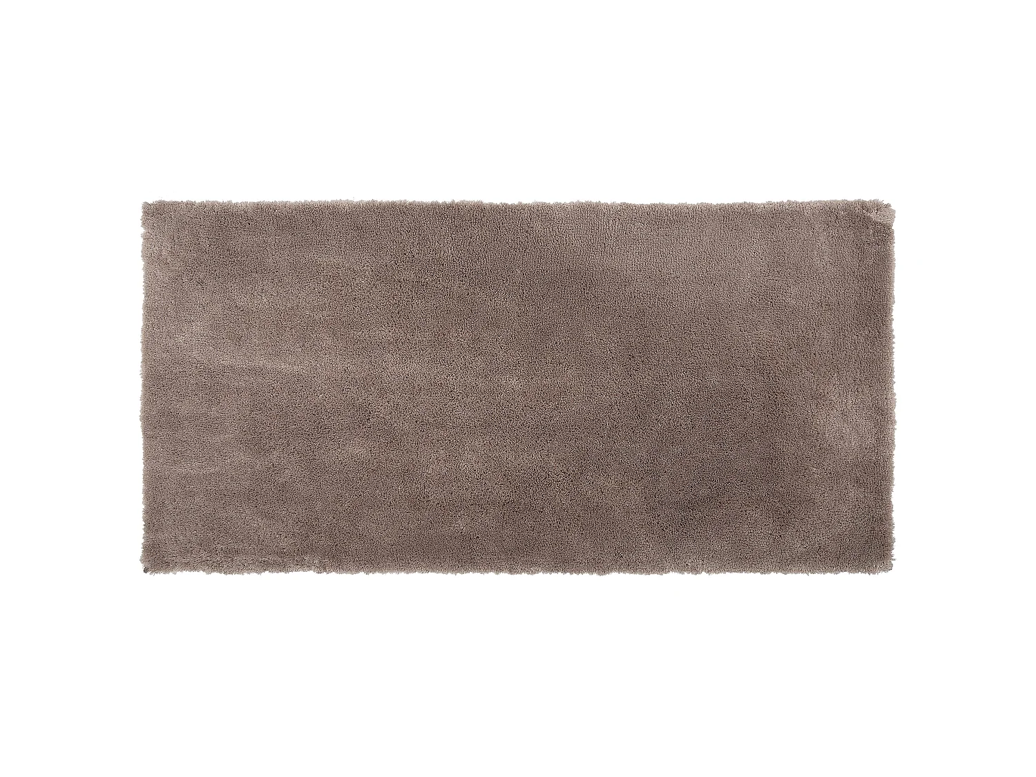 Tapete castanho claro 80 x 150 cm EVREN