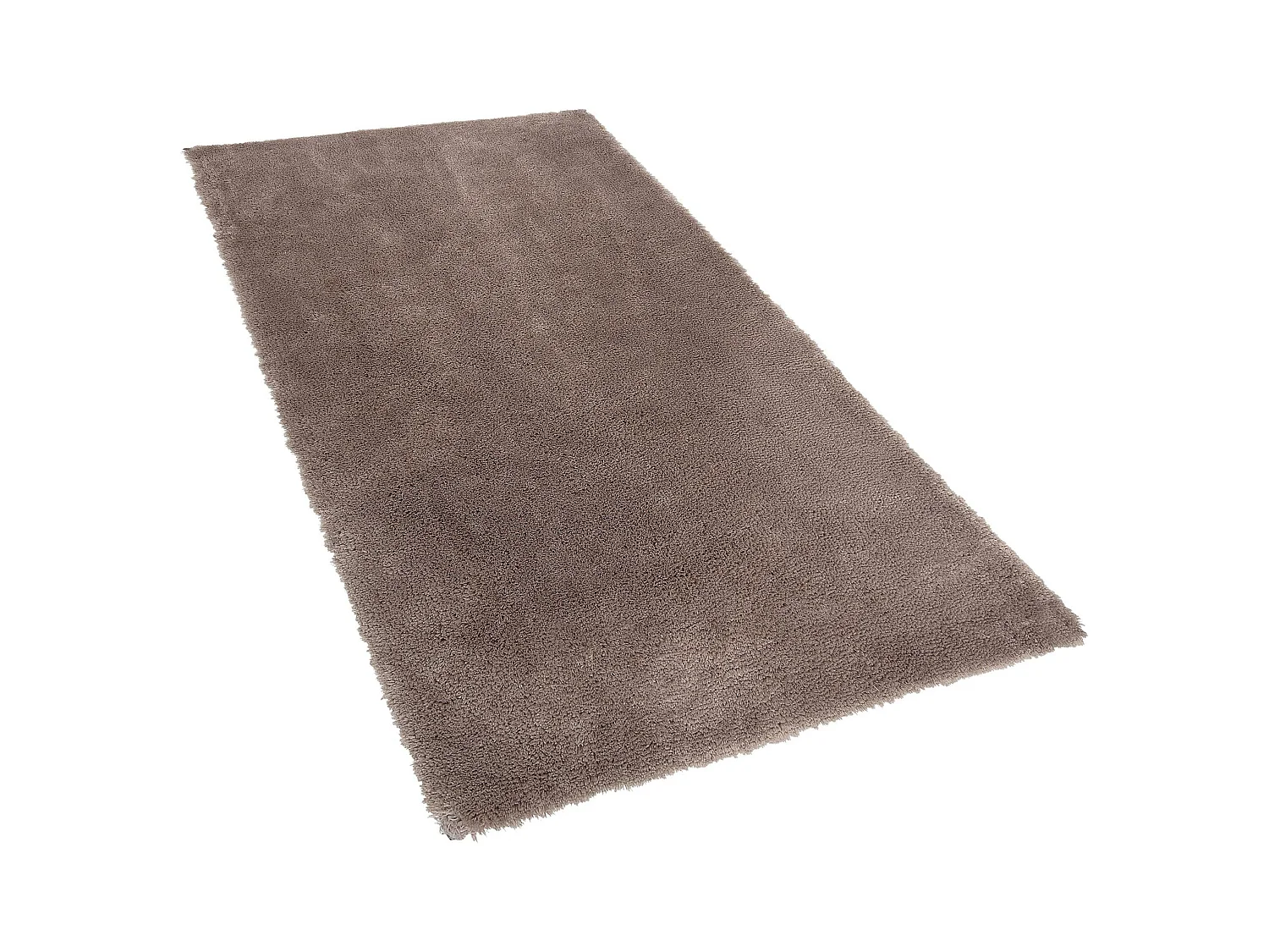 Dywan shaggy 80 x 150 cm brązowy EVREN