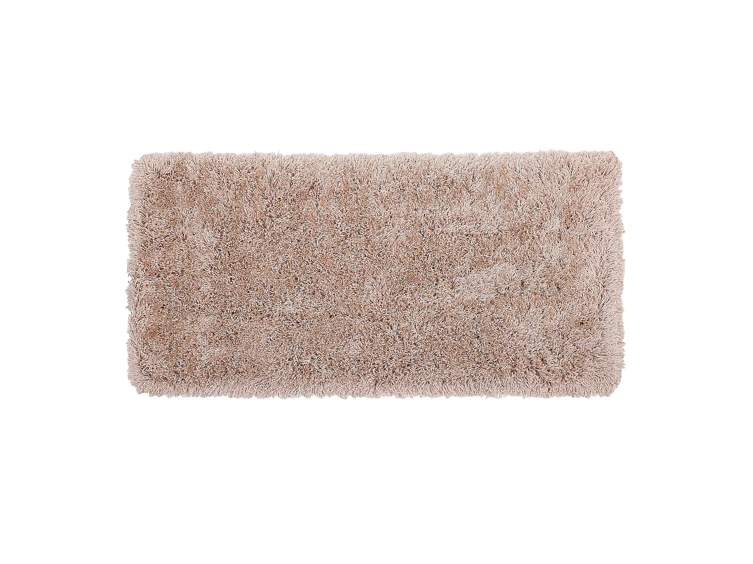 Tapis à poils longs CIDE Beige 80 x 150 cm