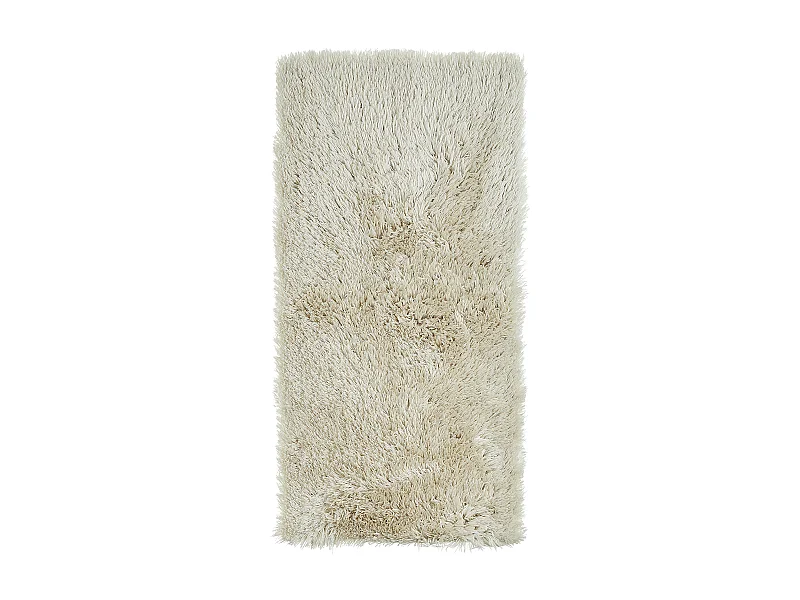 Tapis à poils longs CIDE Beige 80 x 150 cm