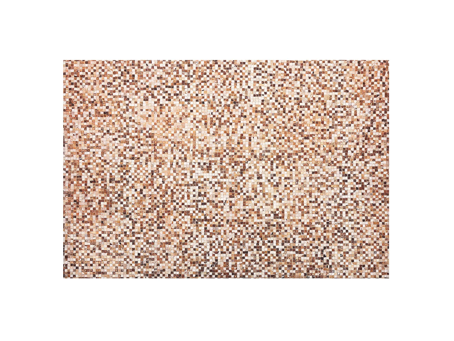 Tapete TORUL 160 x 230 cm Pele Castanho