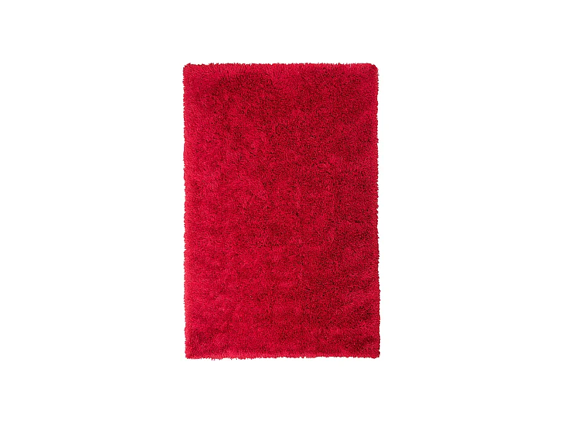 Tapis à poils longs CIDE Rouge 160 x 230 cm