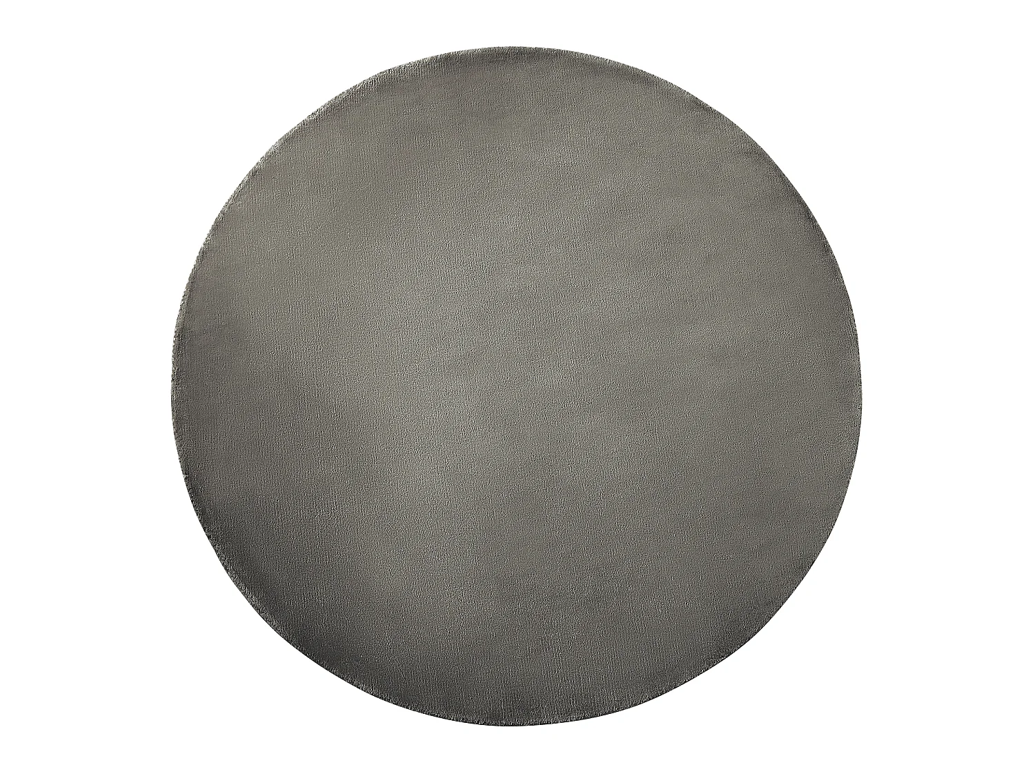 Tapis GESI II Gris foncé ø 140 cm Soie artificielle